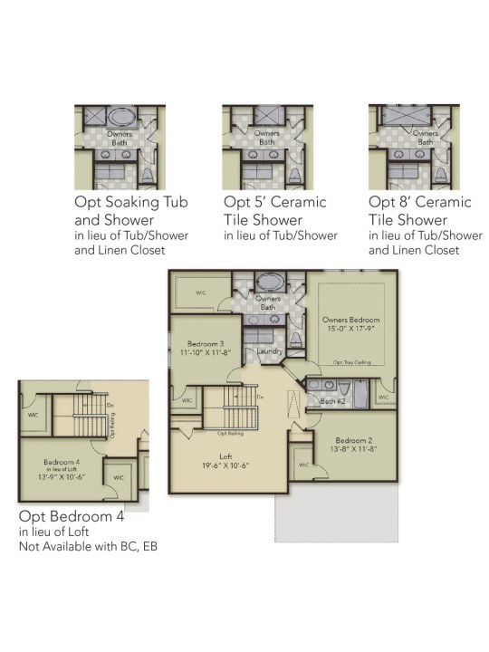 Chatham Floor Plan at Giles The Cove HHHunt Homes